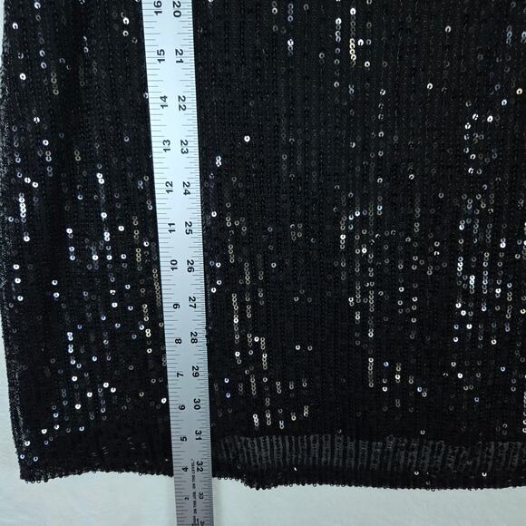 JM Collection Sequin Cold Shoulder Womens Top 3XL 0666 - Picture 5 of 9